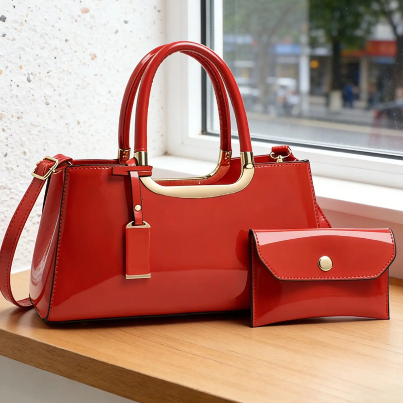 Luxury Bags For Women - Women's Handbag Set, Light Luxury PU