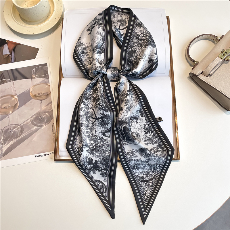Luxury Bags In China - Luxury Long Neckerchief Skinny Hair Bands