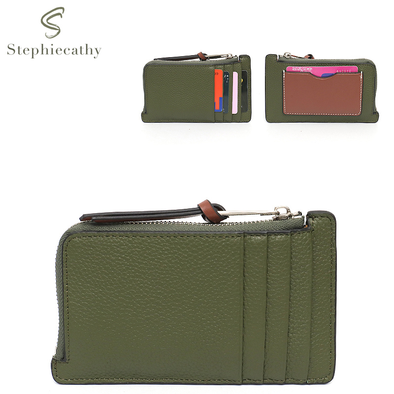 Luxury Ziploc Bags - SC Genuine Leather Card Holder Women