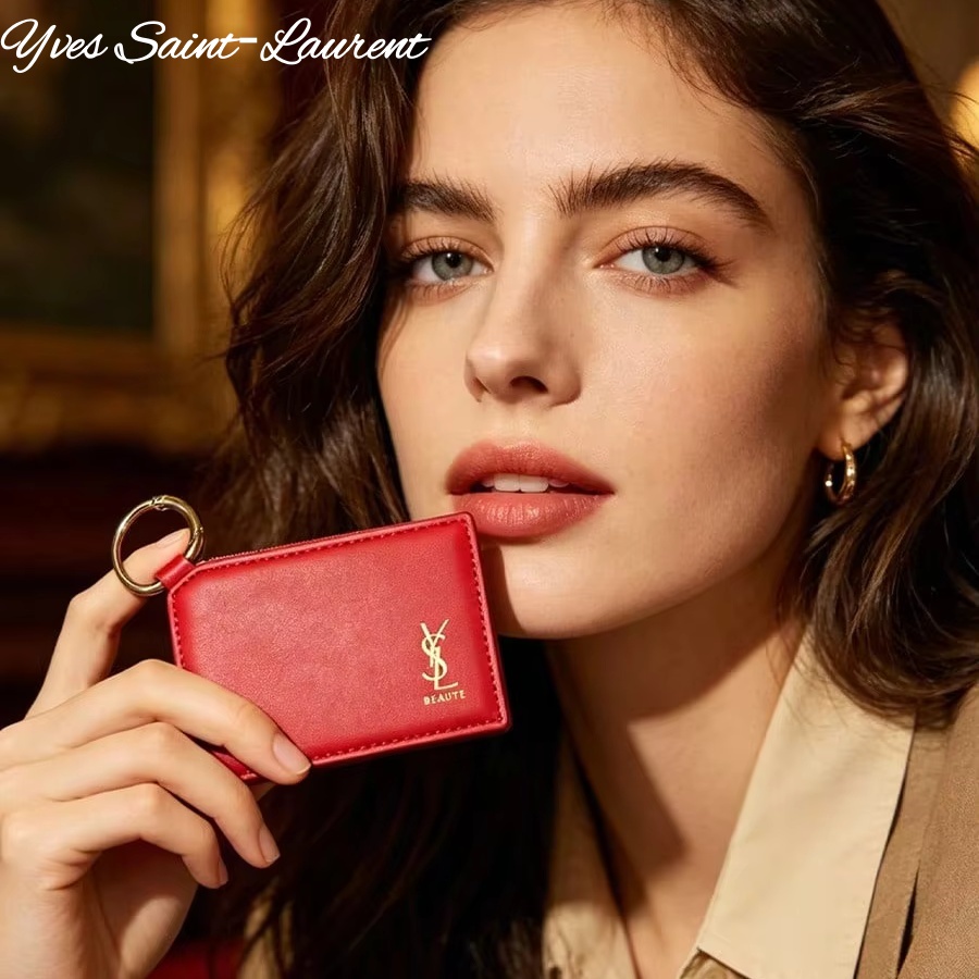 Luxury Bags Ysl - YSL Red Leather Square Mini Pocket