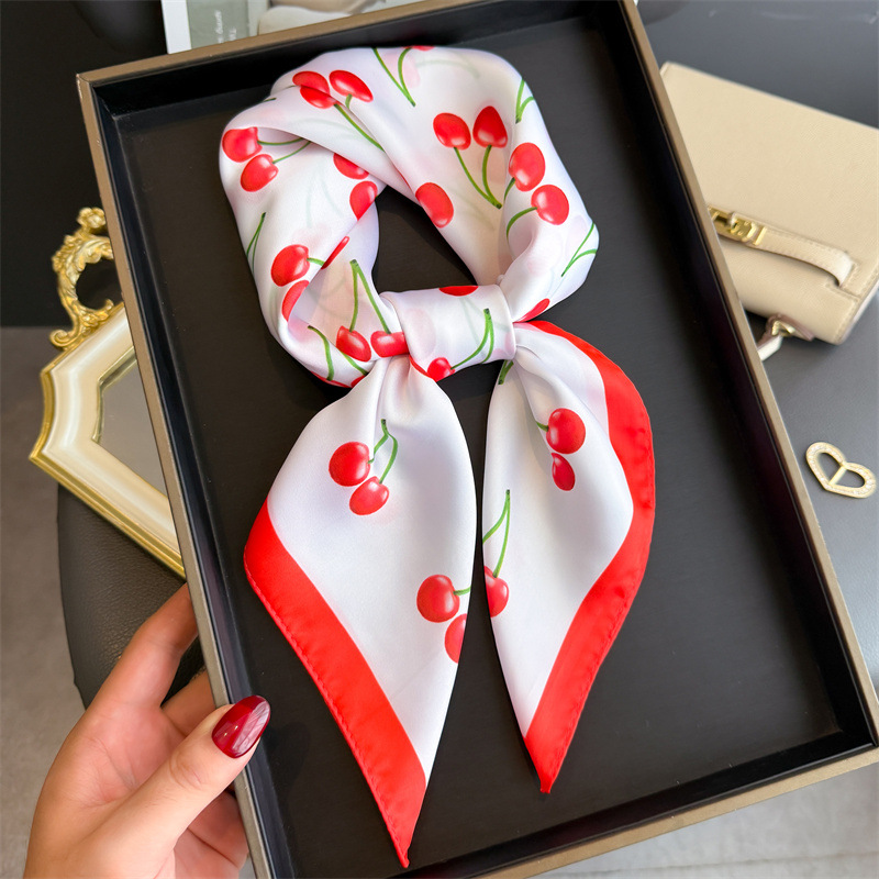 Luxury Bags In China - Luxury Square Satin Scarf Women Cute