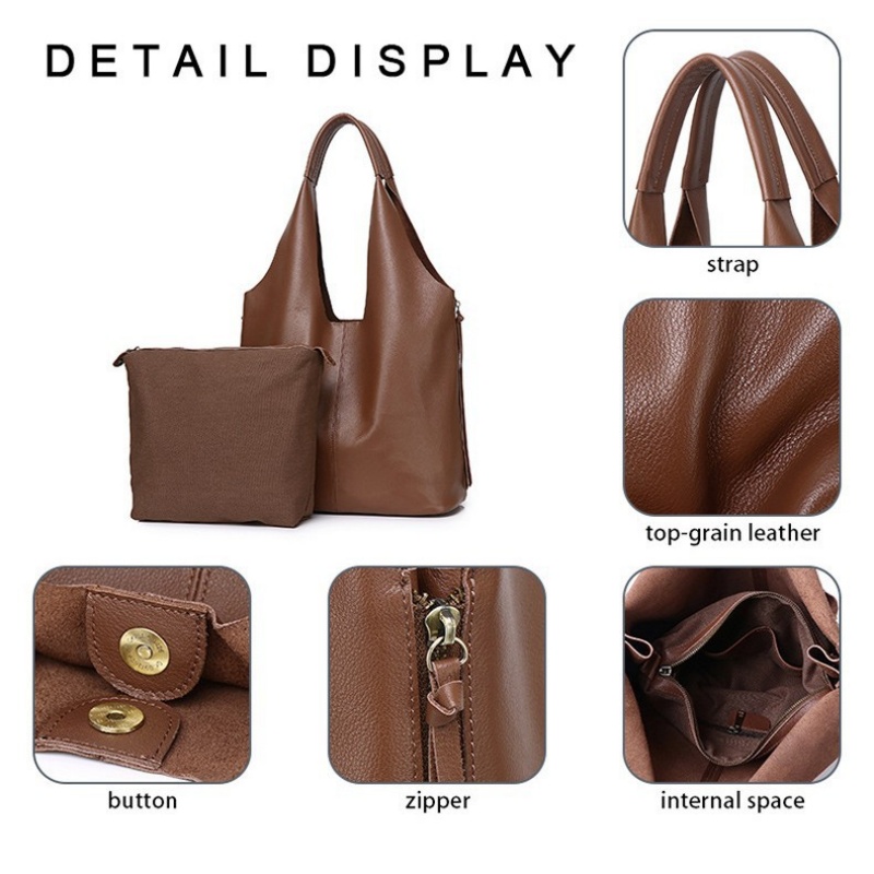 Luxury Cowhide Leather Women T - Luxury Bags Office 评论和价格