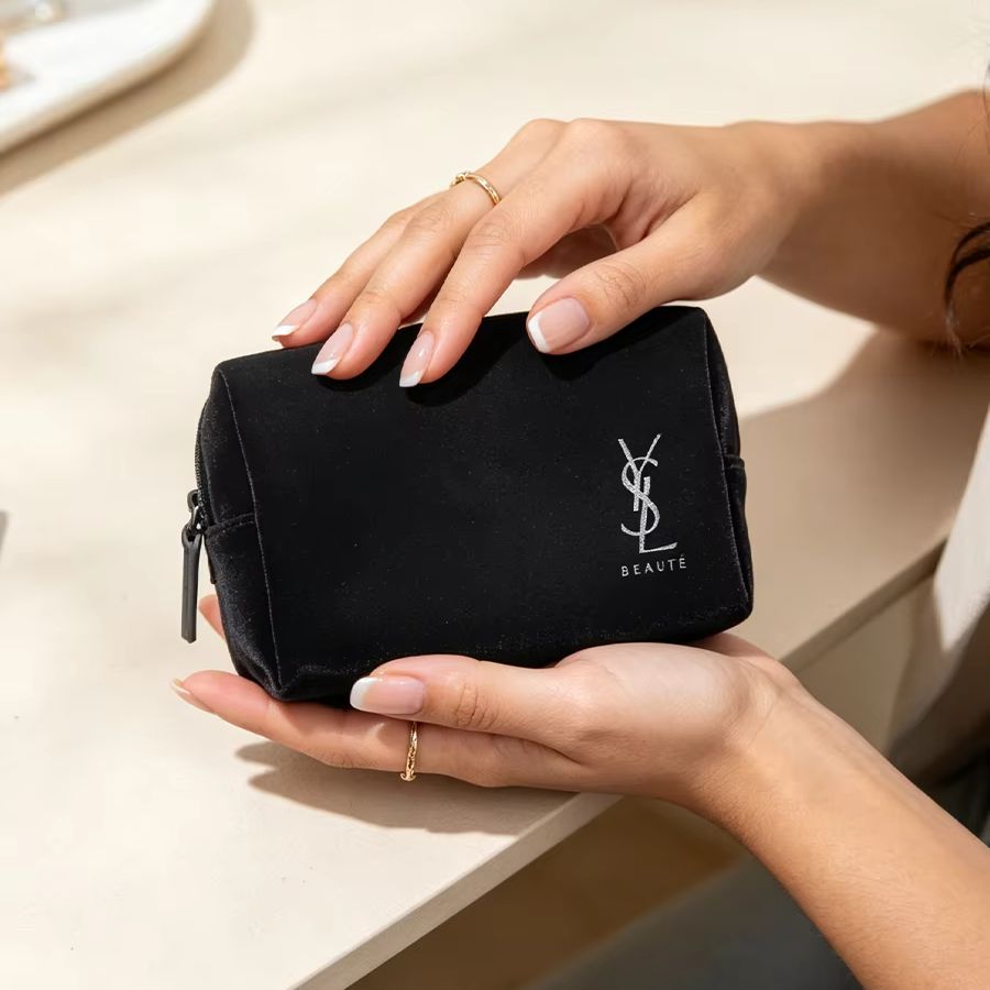 YSL’s Bag Black Printed Cosmet - Luxury Bags Ysl 评论和价格
