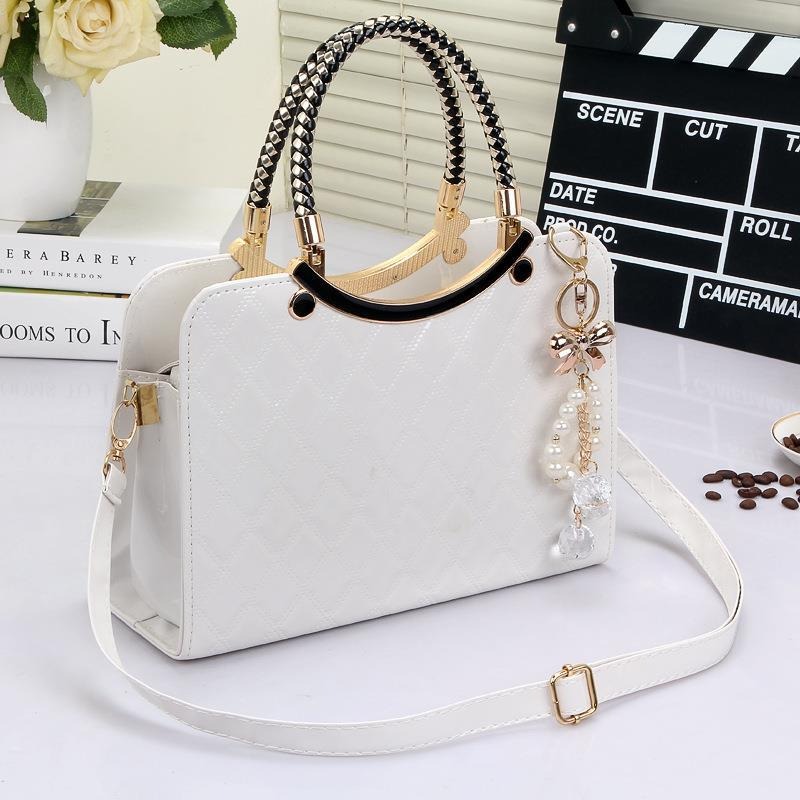 Women's Shiny Tote Patent Leat - Top Handle Patent Bag 评论和价格