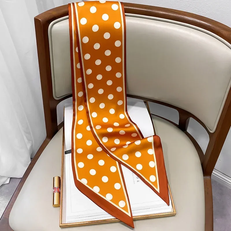 Design Print Skinny Scarf Plai - Luxury Bags Brands For Women 评论和价格
