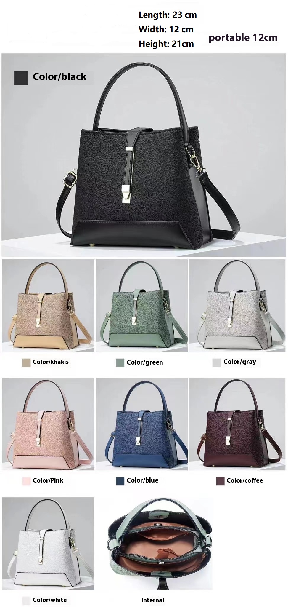 New Luxury Tote Bag Leather Cl - Luxury Bags Office 评论和价格