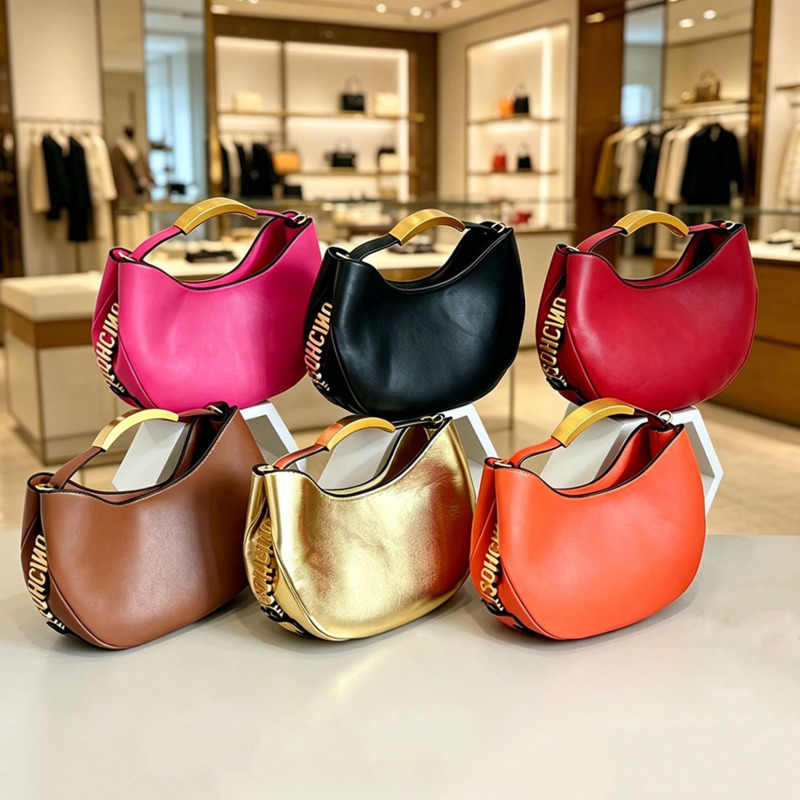 Demi-cercle Women Golden Lette - Luxury Bags To Sell 评论和价格