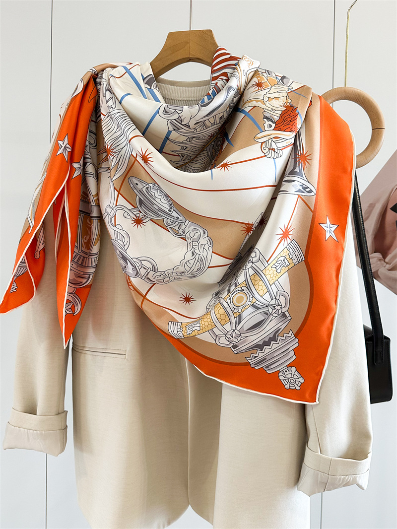 Luxury Brand Scarf Large Silk  - Luxury Bags Brands For Women 评论和价格