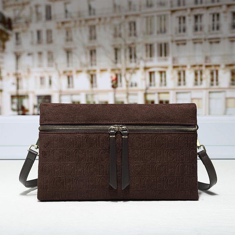 CH Monogram Embossed Suede Cro - Luxury Ziploc Bags 评论和价格