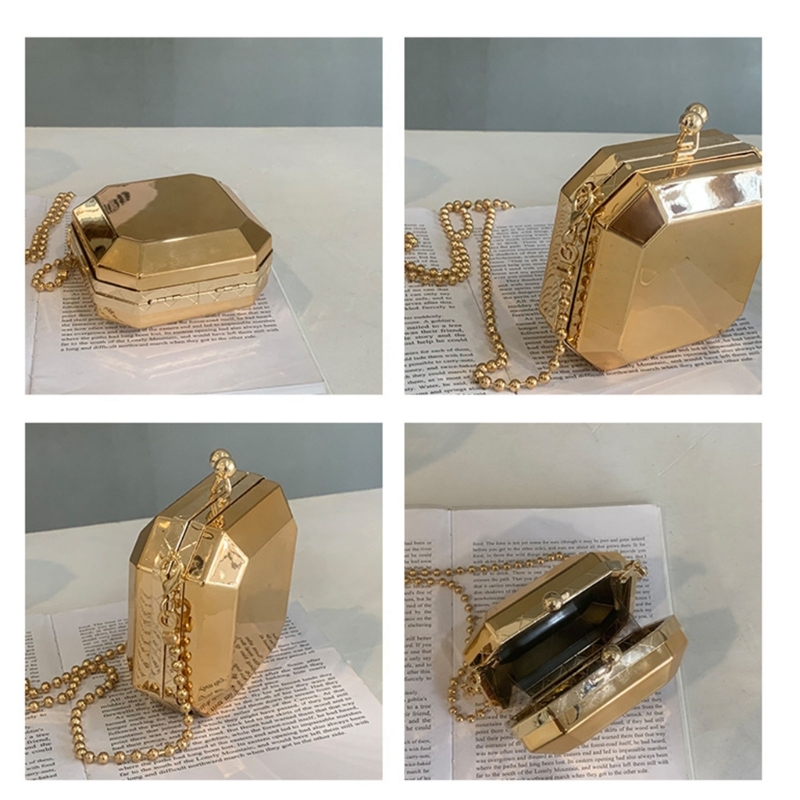 Mini Luxury Gold Party Evening - Luxury Bags For Women 评论和价格