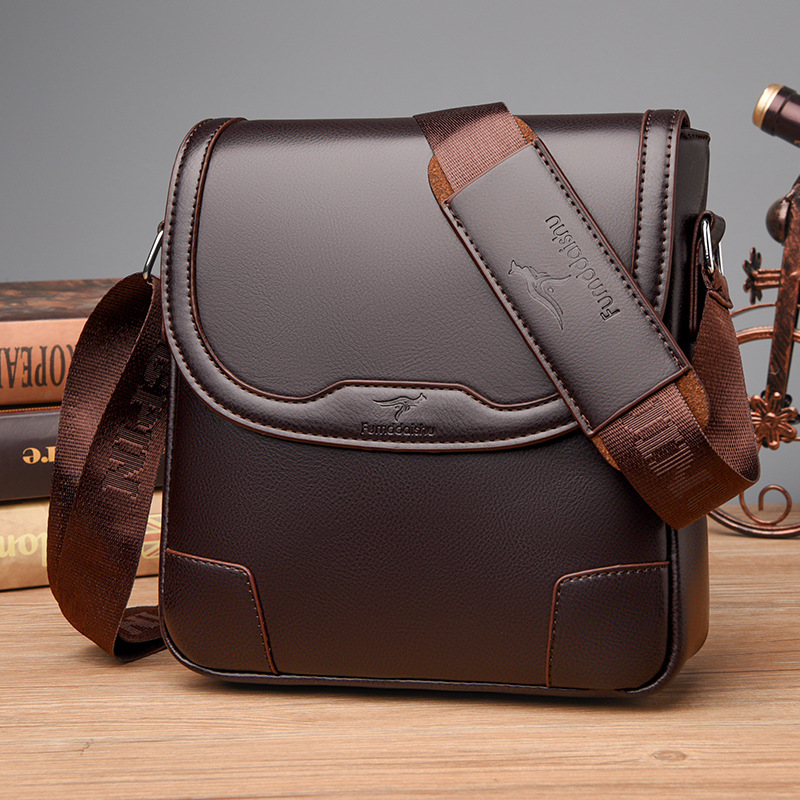 Luxury Brand Men Leather Shoul - Luxury Bags Office 评论和价格