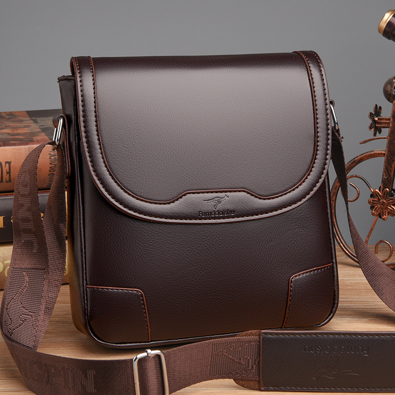 Luxury Brand Men Leather Shoul - Luxury Bags Office 评论和价格