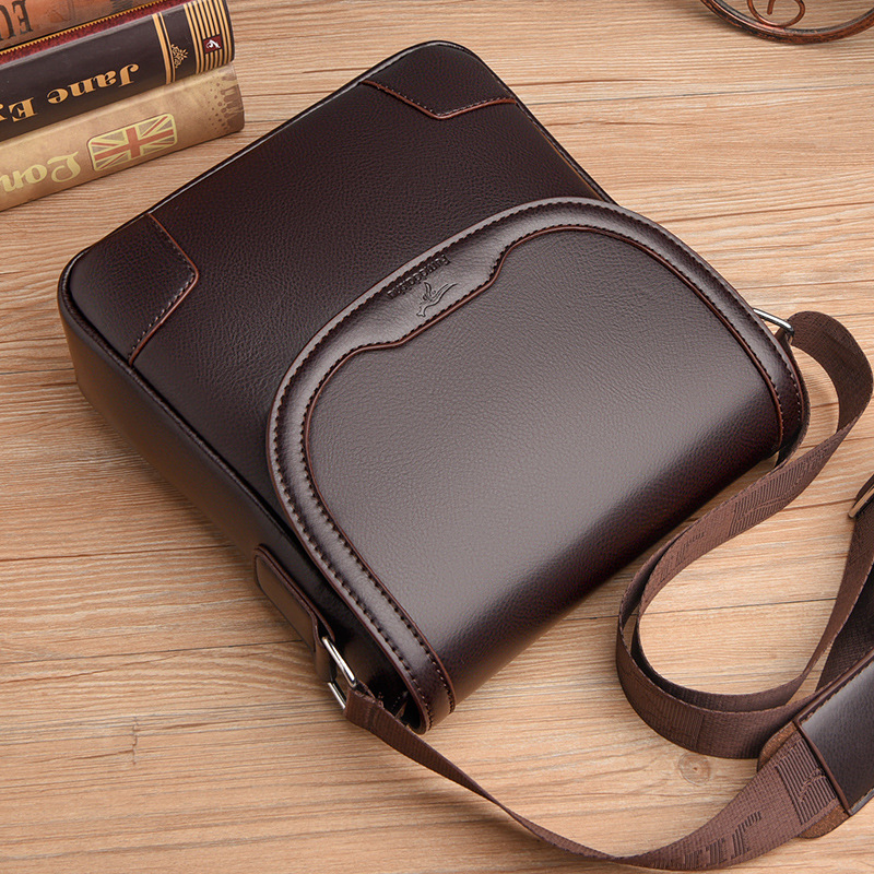 Luxury Brand Men Leather Shoul - Luxury Bags Office 评论和价格