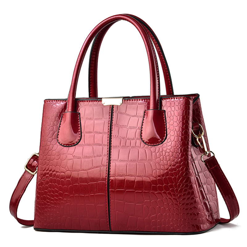 Vintage Top-Handle Shoulder Ba - Top Handle Patent Bag 评论和价格
