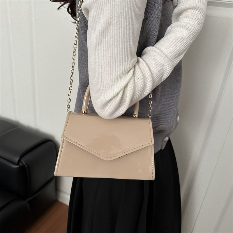 Women's Patent Leather Mini Ha - Top Handle Patent Bag 评论和价格