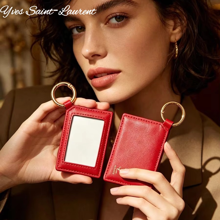 YSL  Red Leather Square Mini P - Luxury Bags Ysl 评论和价格